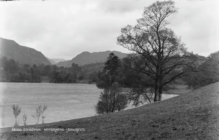 Framed Print : Scenic View of Coniston Waterhead Framed Print : Scenic View of Coniston Waterhead