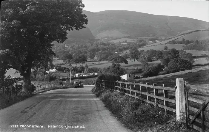 Framed Print : Scenic View of Crosthyaiite, Keswick Framed Print : Scenic View of Crosthyaiite, Keswick