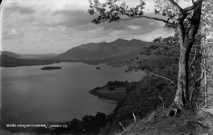 Framed Print : Scenic View of Derwentwater Framed Print : Scenic View of Derwentwater