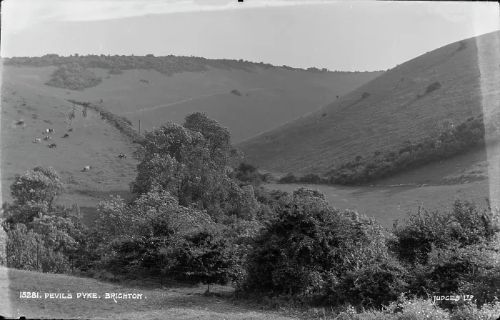 Framed Print : Scenic View of Devil's Dyke Framed Print : Scenic View of Devil's Dyke