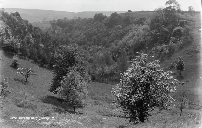 Framed Print : Scenic View of Eyam Delp Framed Print : Scenic View of Eyam Delp