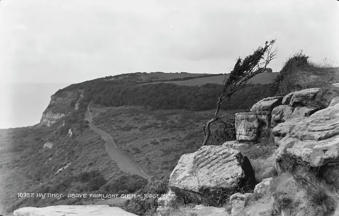 Framed Print : Scenic View Above Fairlight Glen Framed Print : Scenic View Above Fairlight Glen