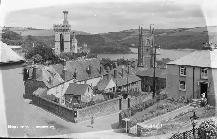 Framed Print : A Scenic View of Fowey Framed Print : A Scenic View of Fowey