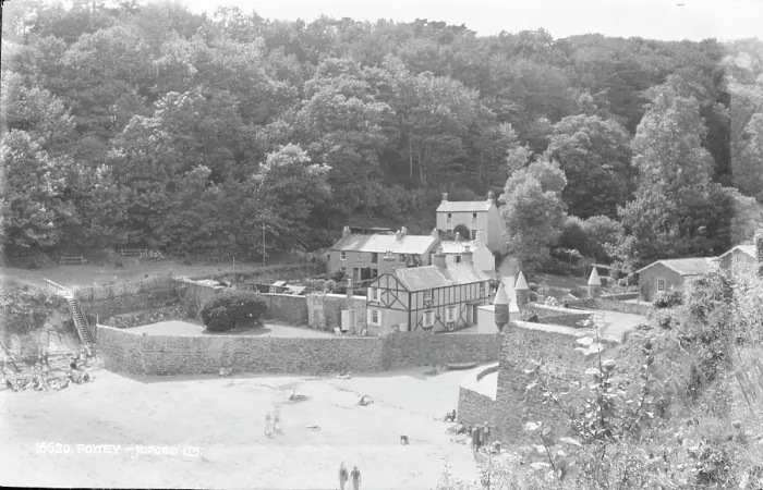 Framed Print : Scenic View of Fowey Framed Print : Scenic View of Fowey