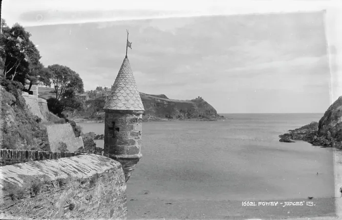 Framed Print : Scenic View of Fowey Framed Print : Scenic View of Fowey