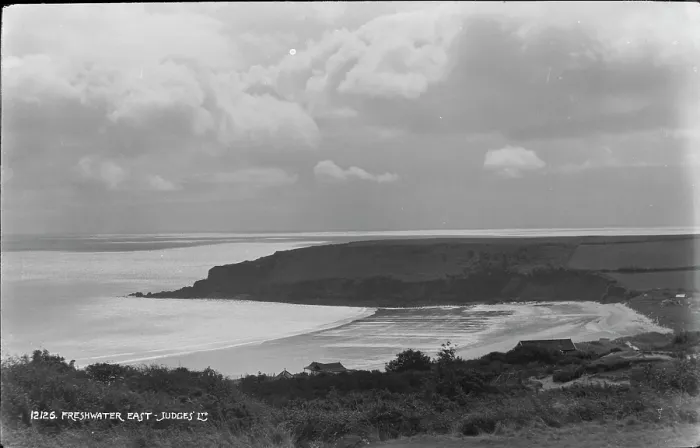 Framed Print : Scenic View of Freshwater East Framed Print : Scenic View of Freshwater East