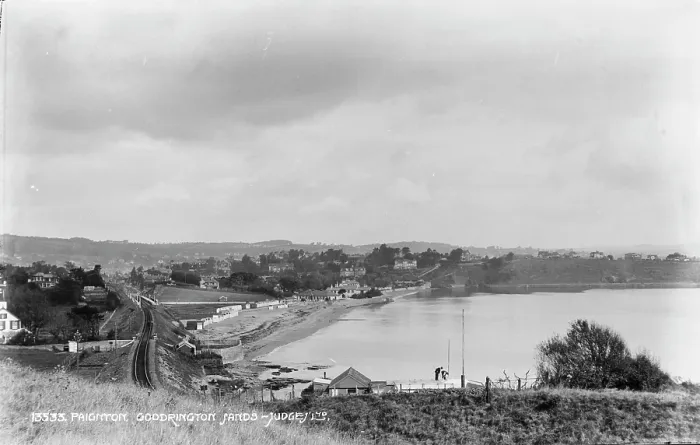 Framed Print : Scenic View of Goodrington Sands Framed Print : Scenic View of Goodrington Sands