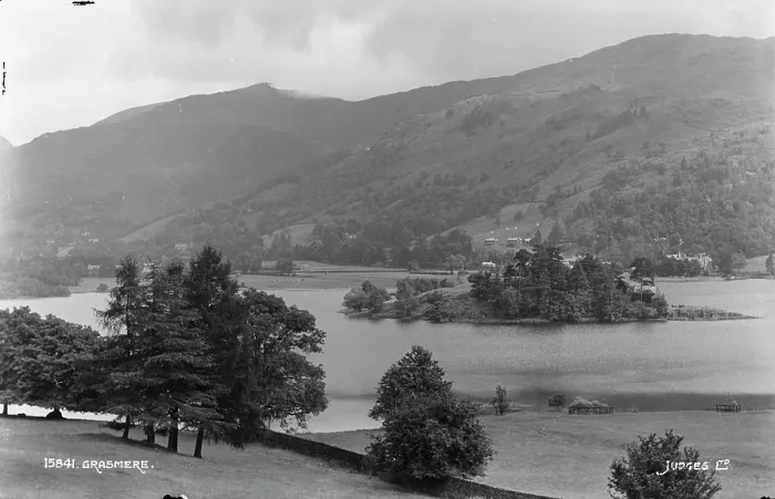 Framed Print : Scenic View of Grasmere Lake Framed Print : Scenic View of Grasmere Lake