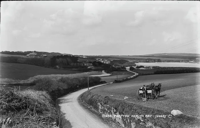 Framed Print : Scenic View of Harlyn Bay Framed Print : Scenic View of Harlyn Bay