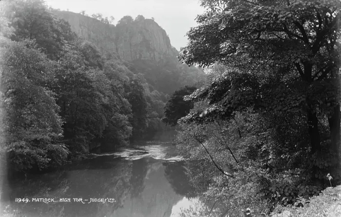Framed Print : Scenic View of High Tor Framed Print : Scenic View of High Tor