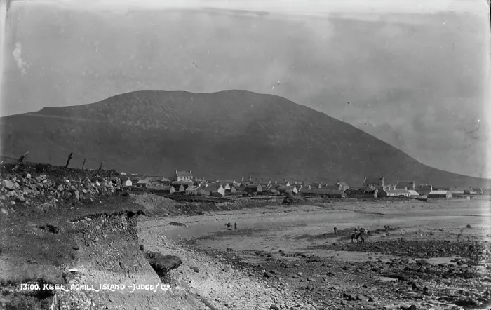 Framed Print : Scenic View of Keel, Achill Island Framed Print : Scenic View of Keel, Achill Island