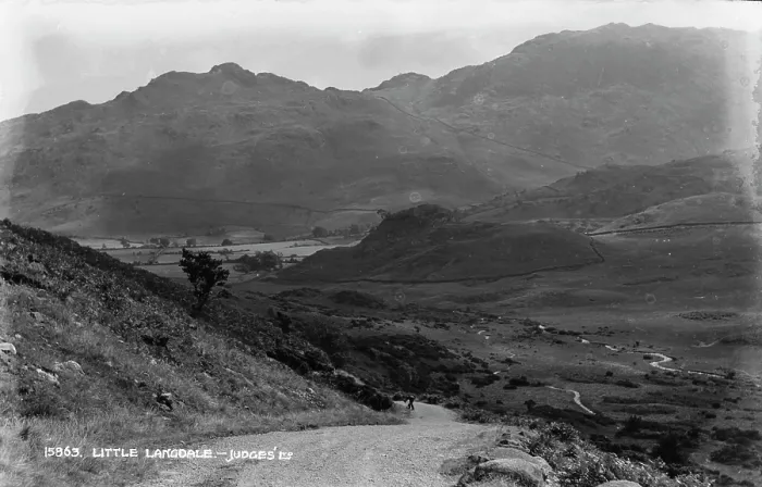 Framed Print : Scenic View of Little Langdale Framed Print : Scenic View of Little Langdale