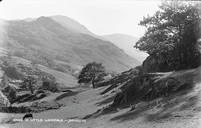 Framed Print : Scenic View of Little Langdale Framed Print : Scenic View of Little Langdale