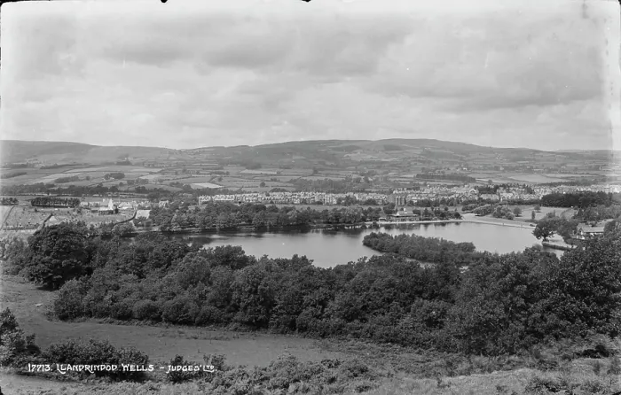 Framed Print : Scenic View of Llandrindod Wells Framed Print : Scenic View of Llandrindod Wells