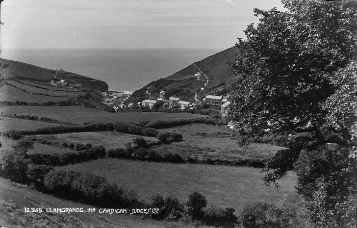 Framed Print : Scenic View of Llangranog Framed Print : Scenic View of Llangranog