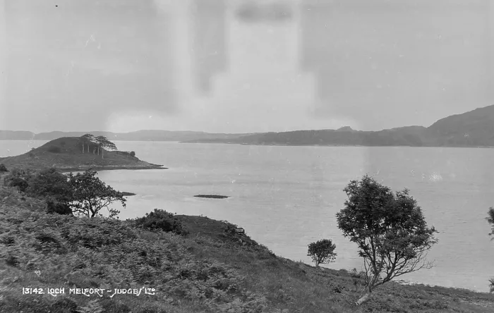 Framed Print : Scenic View of Loch Melefort Framed Print : Scenic View of Loch Melefort