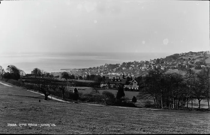 Framed Print : Scenic View of Lyme Regis