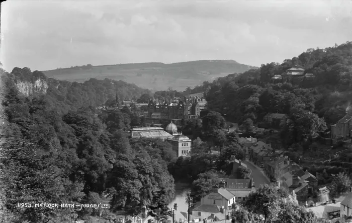 Framed Print : A Scenic View of Matlock Bath Framed Print : A Scenic View of Matlock Bath