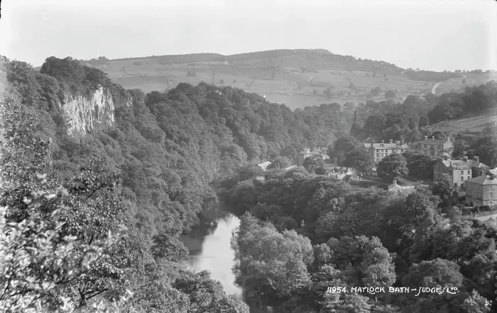 Framed Print : Scenic View of Matlock Bath Framed Print : Scenic View of Matlock Bath