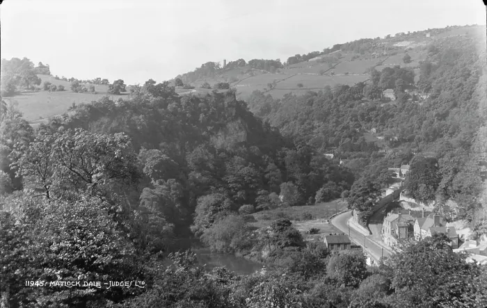 Framed Print : Scenic View of Matlock Dale Framed Print : Scenic View of Matlock Dale