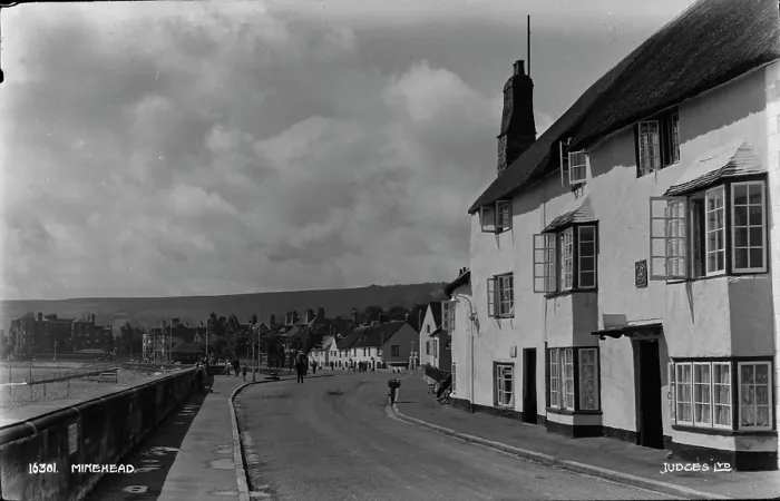 Framed Print : Scenic View of Minehead Framed Print : Scenic View of Minehead