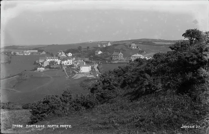 Framed Print : Scenic View of Mortehoe Framed Print : Scenic View of Mortehoe