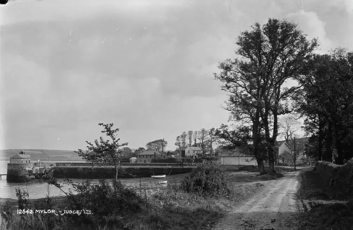 Framed Print : Scenic View of Mylor Framed Print : Scenic View of Mylor