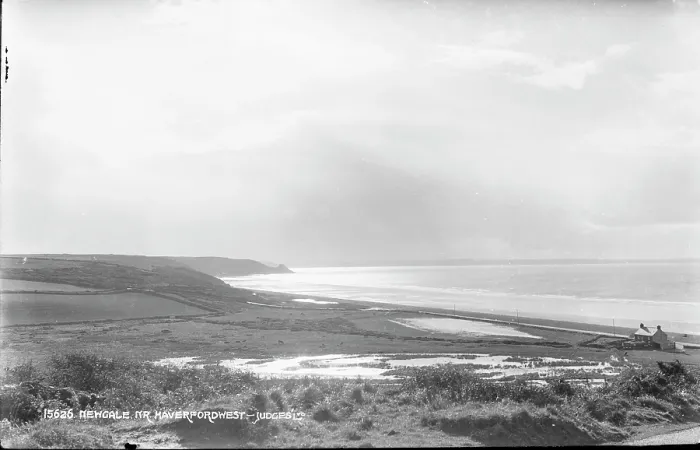 Framed Print : Scenic View of Newgale Beach Framed Print : Scenic View of Newgale Beach