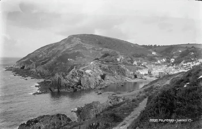 Framed Print : Scenic View of Polperro Framed Print : Scenic View of Polperro