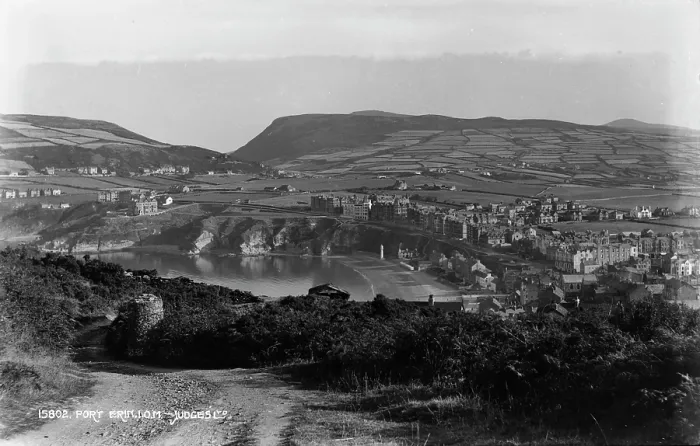 Framed Print : Scenic View of Port Erin Framed Print : Scenic View of Port Erin