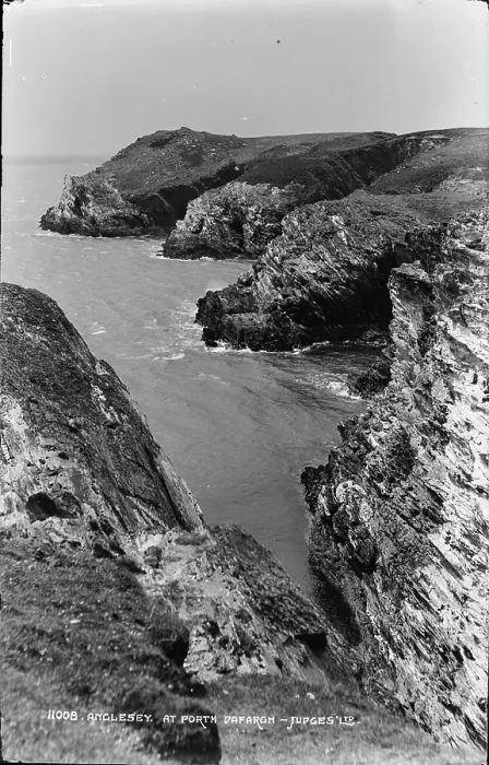 Framed Print : Scenic View of Porth Dafarch Framed Print : Scenic View of Porth Dafarch
