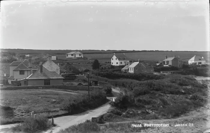 Framed Print : Scenic View of Porthcothan Framed Print : Scenic View of Porthcothan