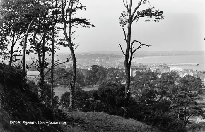 Framed Print : Scenic View of Ramsey Framed Print : Scenic View of Ramsey