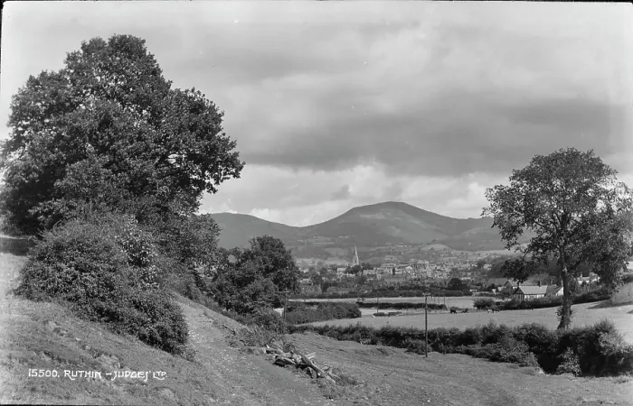 Framed Print : Scenic View of Ruthin Framed Print : Scenic View of Ruthin