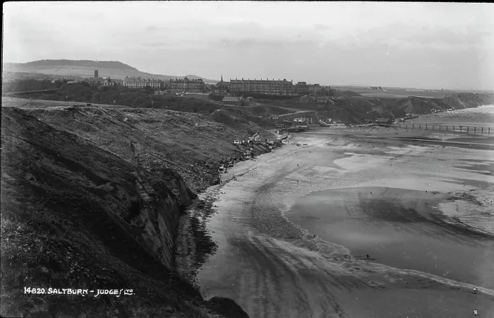 Framed Print : Scenic View of Saltburn Beach Framed Print : Scenic View of Saltburn Beach
