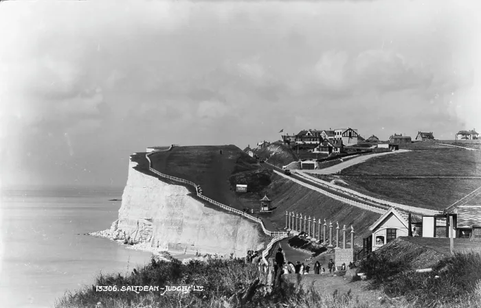 Framed Print : Scenic View of Saltdean Cliffs Framed Print : Scenic View of Saltdean Cliffs