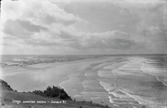 Framed Print : Scenic View of Saunton Sands Framed Print : Scenic View of Saunton Sands