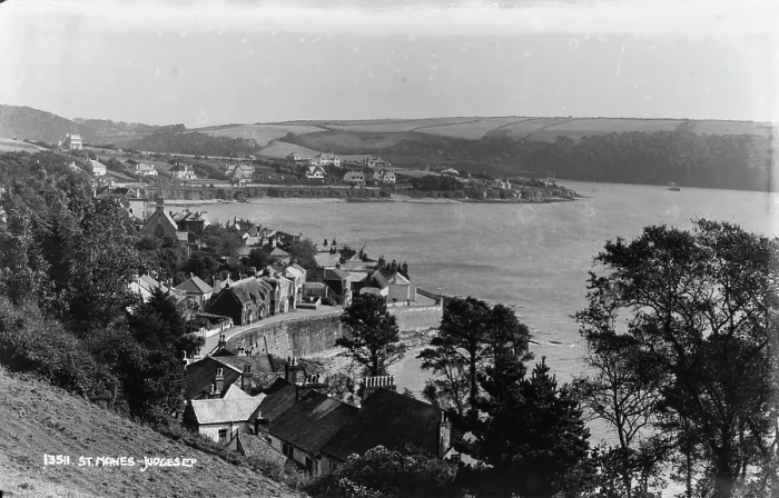 Framed Print : Scenic View of St. Manes Framed Print : Scenic View of St. Manes
