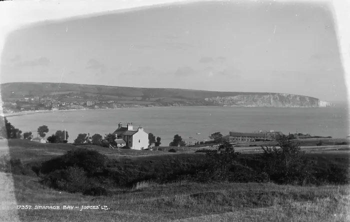 Framed Print : Scenic View of Swanage Bay Framed Print : Scenic View of Swanage Bay