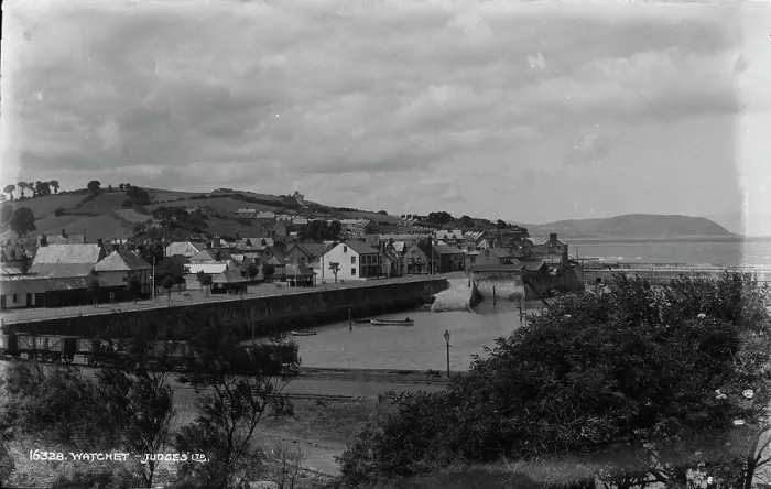 Framed Print : Scenic View of Watchet Framed Print : Scenic View of Watchet