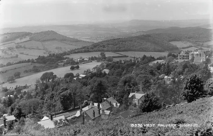 Framed Print : Scenic View of West Malvern Framed Print : Scenic View of West Malvern