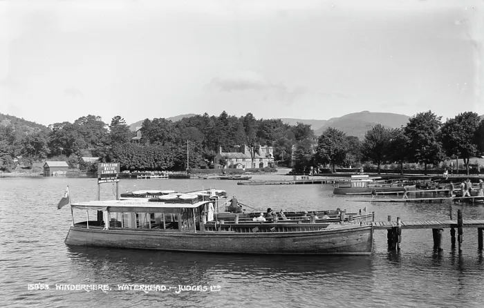 Framed Print : Scenic View of Windermere Waterhead Framed Print : Scenic View of Windermere Waterhead