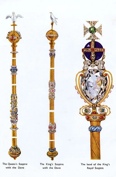Three Sceptres - The Crown Jewels