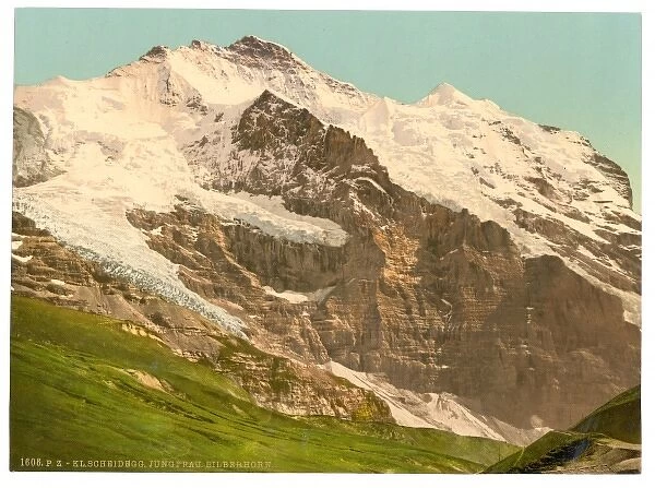 Scheidegg, Jungfrau and Silberhorn, Bernese Oberland, Switze