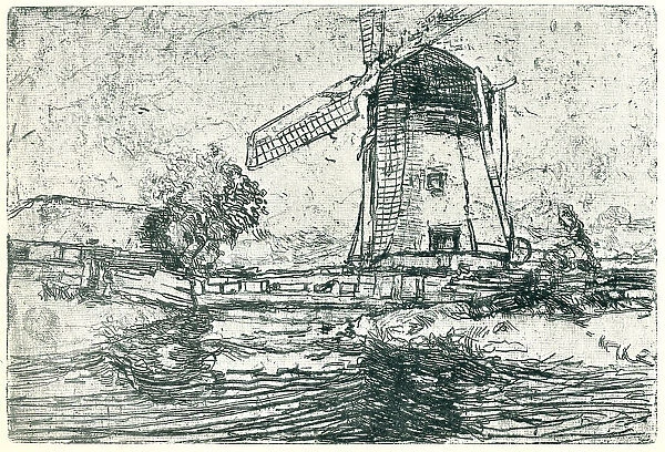 Mill At Schiedam