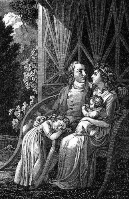 Framed Print : Schiller and Family Framed Print : Schiller and Family