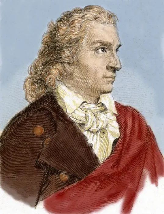 Framed Print : SCHILLER, Johann Christoph Friedrich von (1759-1805). German Framed Print : SCHILLER, Johann Christoph Friedrich von (1759-1805). German