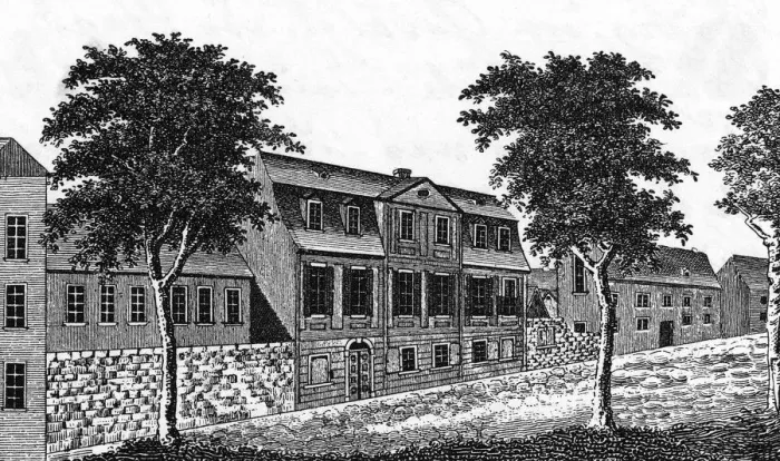 Framed Print : Schiller Weimar Home Framed Print : Schiller Weimar Home
