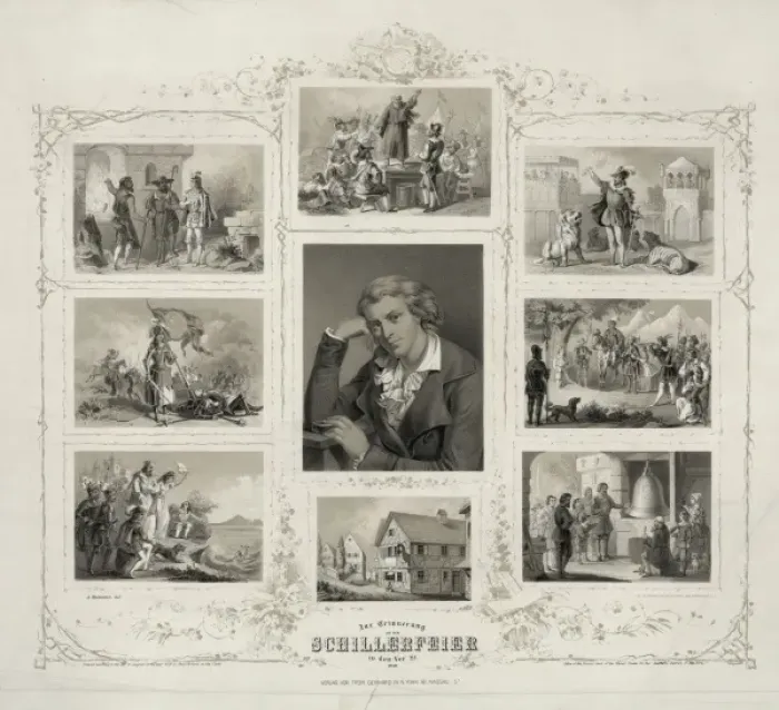 Framed Print : Schillerfeier Framed Print : Schillerfeier