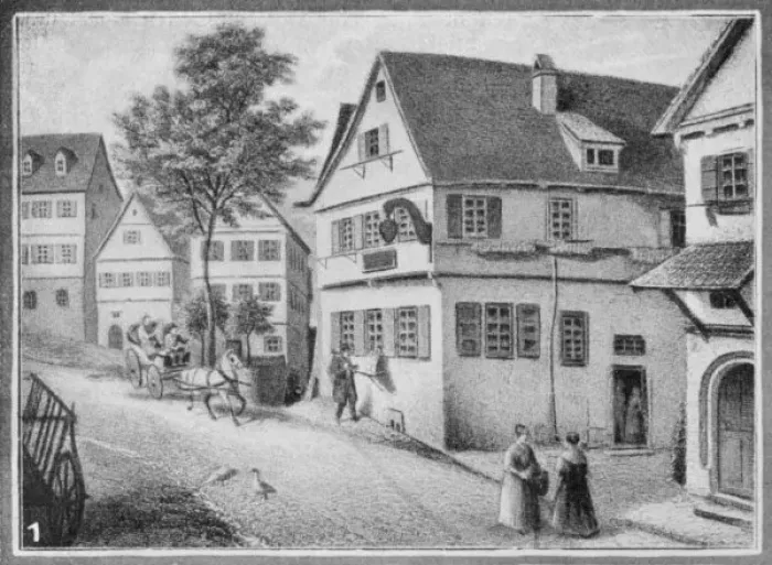 Framed Print : Schillers Birth Place Framed Print : Schillers Birth Place